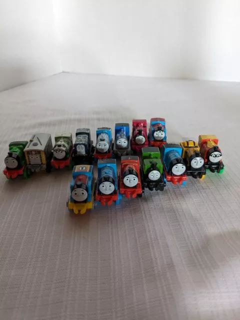 Thomas And Friends Trains Thomas Mini Train Tank Engines 2014 Lot of 15