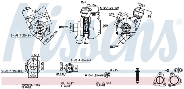 Carica caricatore ** FIRST FIT ** NISSENS 93224 per HYUNDAI i30 FD CRDi KIA CEE ED