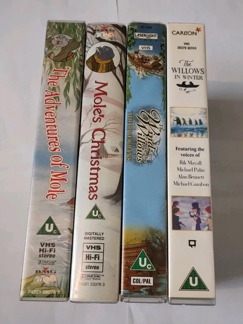 BUNDLE OF ANIMATED Wind In The Willows VHS £10.80 - PicClick UK