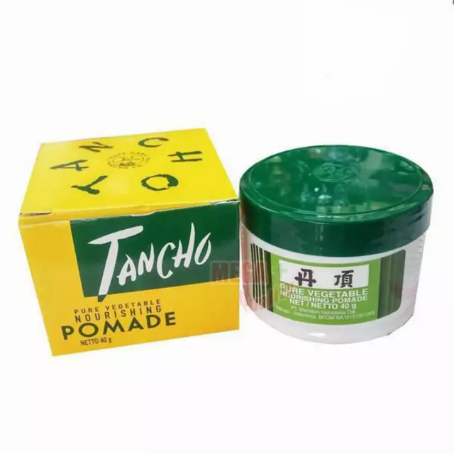 TANCHO POMADE NOURISHING HAIR CREAM SHINE STYLING GROOM PURE VEGETABLE 40 grm.