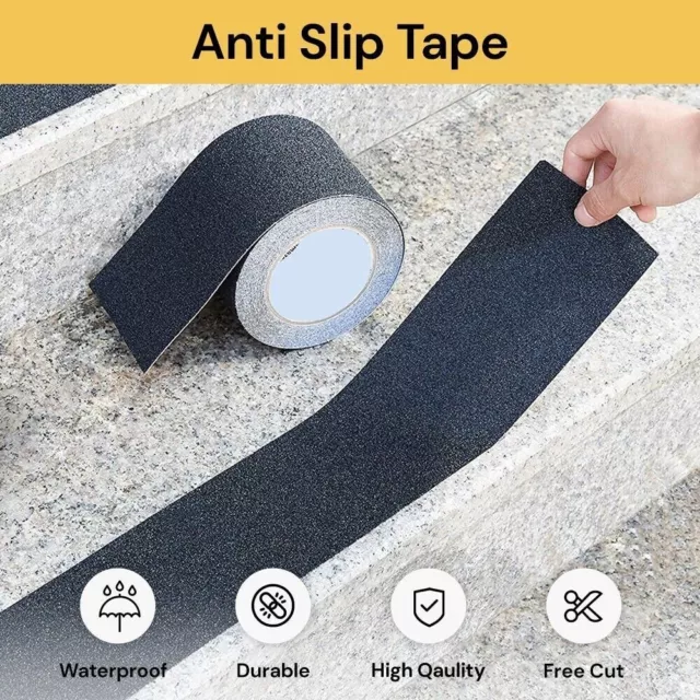 Anti Slip Tape  Non Slip High Grip Adhesive Safety Flooring Waterproof Shower