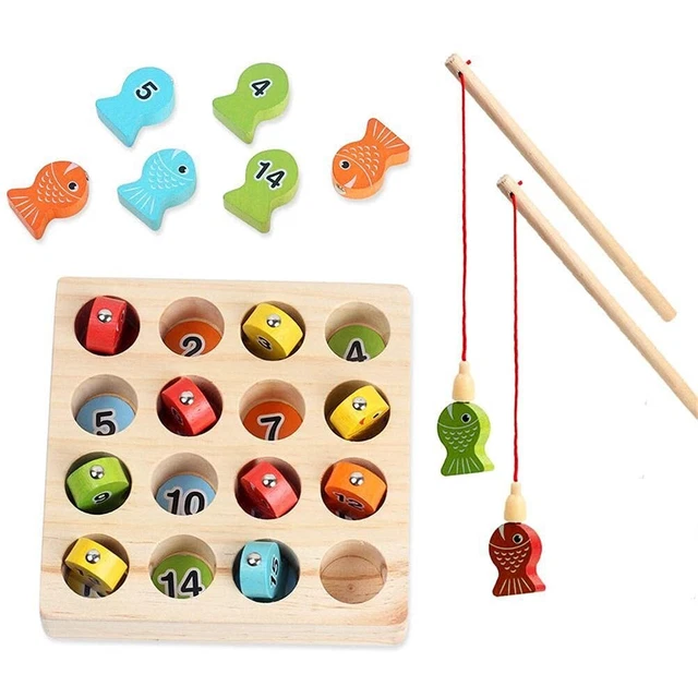 3 en 1 jeu de pêche magnétique en bois jouets pour tout-petits préscolaire ABC Alphabet Cognition poisson jeux de société jouets mathématiques pour 3 3 en 1 jeu de pêche magnétique en bois jouets pour tout-petits préscolaire ABC Alphabet Cognition poisson jeux de société jouets mathématiques pour 3