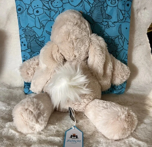 JELLYCAT SMUDGE RABBIT Plush Medium Beige Bunny BNWT SMG2R £49.00 ...