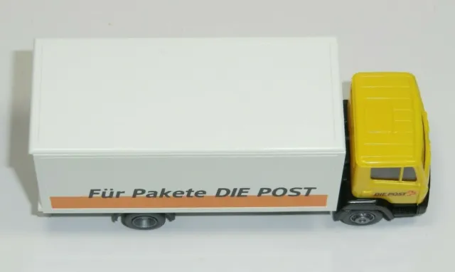 Wiking - MB 814 Kofferaufbau "Für Pakete die Post", Schweiz PTT, 1:87 - N807/A9 7