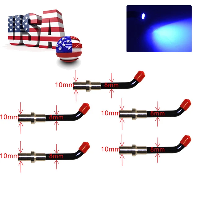 5pcs 8*10mm Dental Curing Light Guide Rod TipLED Tip For Curing Light Dentist A+