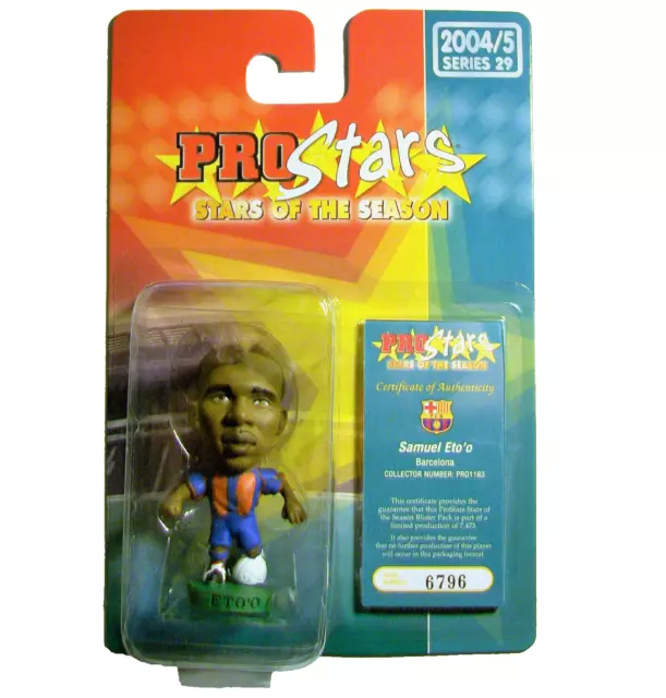 Corinthian Prostars BARCELONA Home ETO'O PRO1163 Blister Pack - Series 29