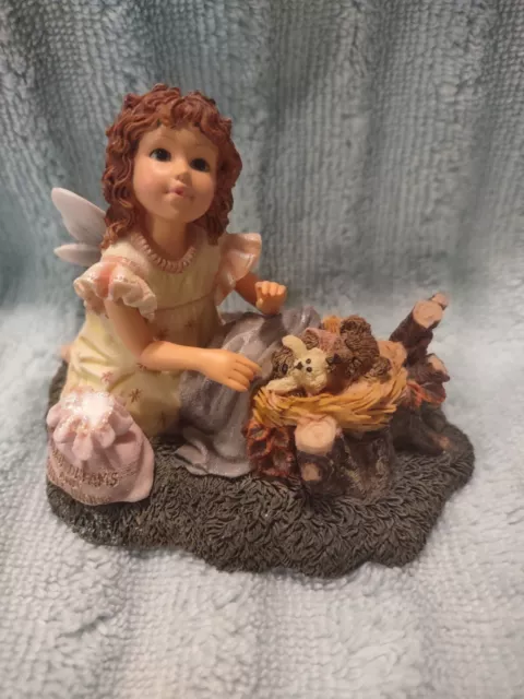 Boyds Bears Wee Folkstones Faeries Slumber Faeriedreams w/Nod…Nighty Night