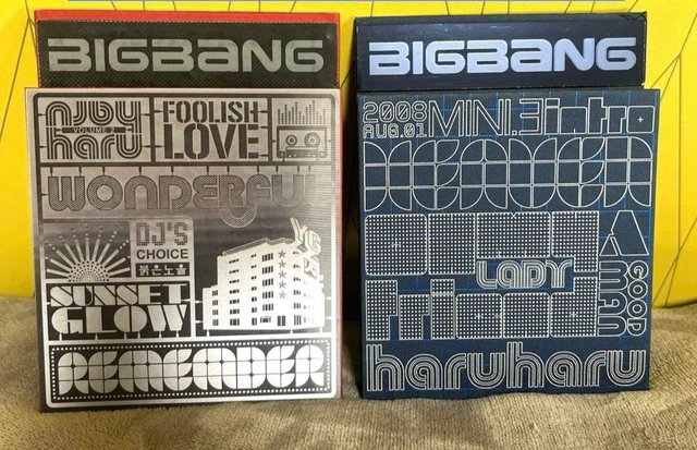 BIGBANG REMEMBER VOL.2 Stand Up 3rd Mini Album Haru Haru 2CD Set