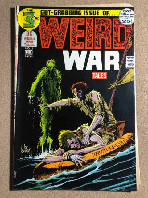 Weird War Tales #3 (1972) Joe Kubert Art The Kreepy Korps  Fine+ (6.5)