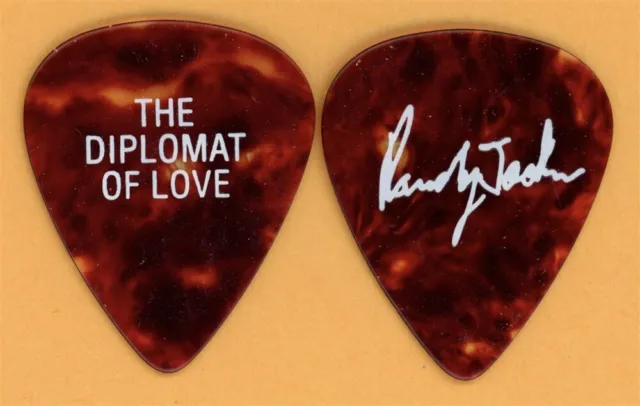 Journey Randy Jackson authentic 1986 Raised on Radio tour signature Guitar Pick