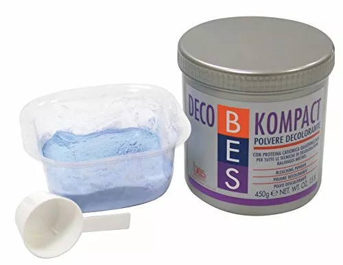 BES DecoKompact Blu Polvere Azione Decolorante Capelli Azione Idratante 450 gr