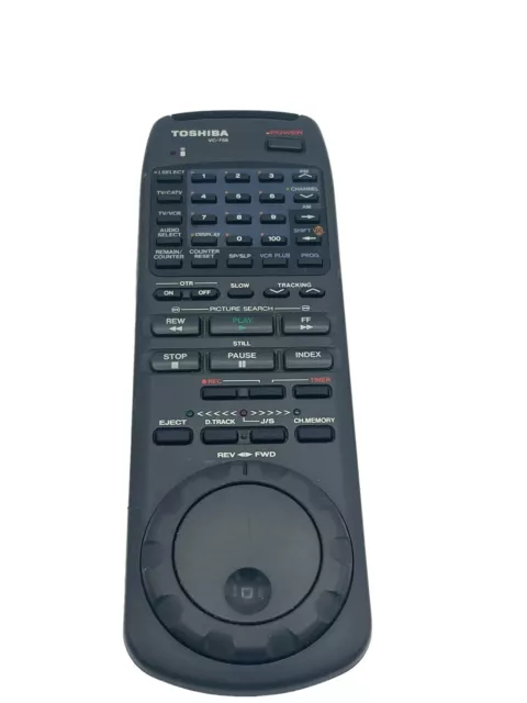 OEM ORIGINAL Genuine Toshiba VCR Remote Control VC-758