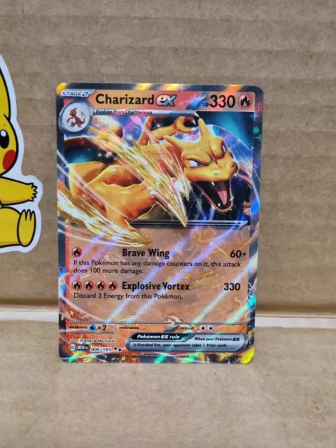 Charizard ex - 199/165 - SV: Scarlet and Violet 151 - Pokemon