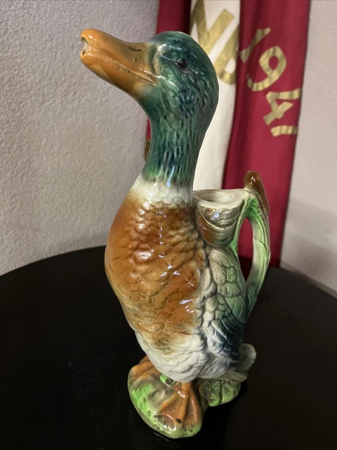 pichet barbotine canard GARNIER absinthe