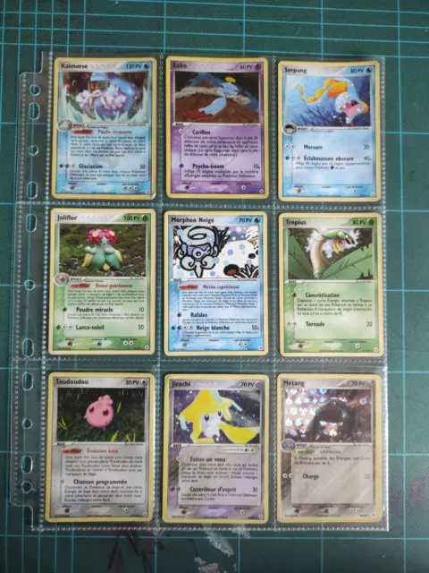 CARTE Pokémon . EX LEGENDES OUBLIES RARE lot 1