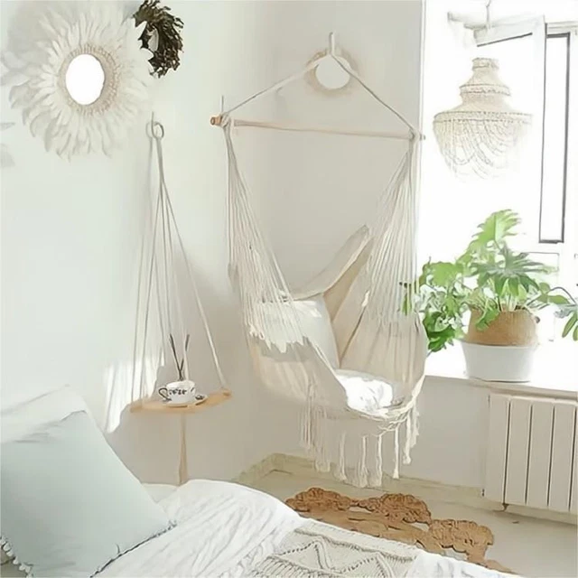Hängesessel Hängeschaukel Hängekorb Hängestuhl Hängesitz Hängematte indoor 7