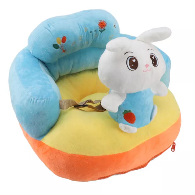 Learning Sitting Chair Safe Super Soft Plush Baby Support Bunny Baby