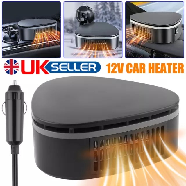 12V DC CAR Auto Portable Defroster Demister Electric Heater Heating Cooling  Fan $19.99 - PicClick