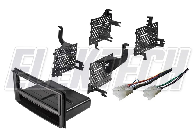 Radio Replacement Dash Kit Single DIN with Harness for 2012-2017 Toyota Yaris