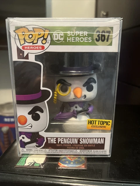 Funko Pop! ~Heroes ~DC Super Heroes~THE PENGUIN SNOWMAN #367~Hot Topic Exclusive