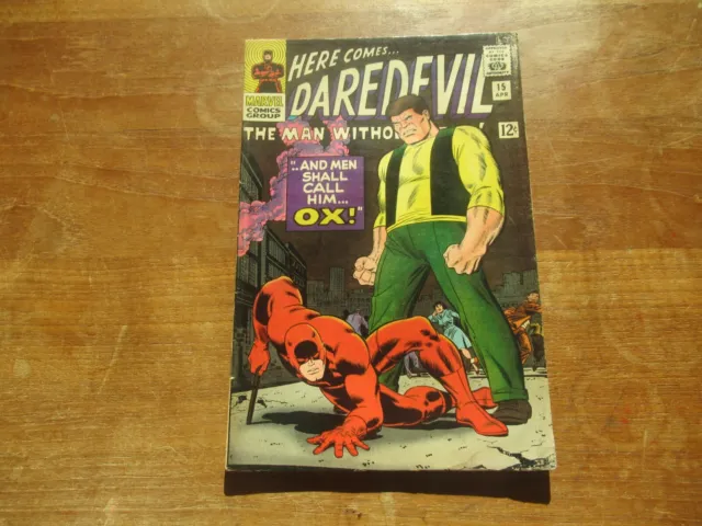 Daredevil #15 Marvel Key Silver Age Low Mid Grade 1St Appearance Of The Ox