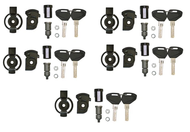 Set chiavi per valigia Kappa KGR33 KGR46 K49 K46 K47 K35 Security Lock 5 pezzi