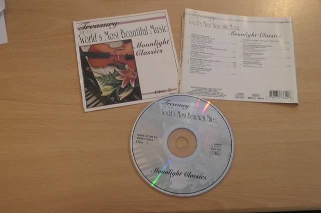 Treasury of the World's Most Beautiful Music Disc 5 (1996) CD & Inlays only. VG.