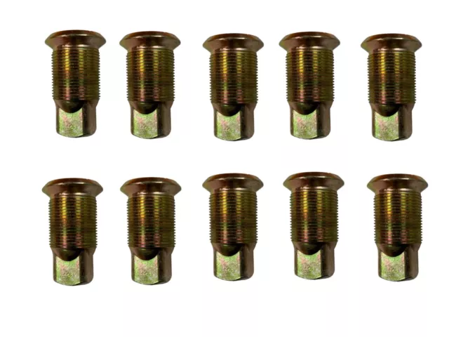 Budd innerLug Nuts LEFT (10) Kenworth Peterbilt Freightliner Volvo International