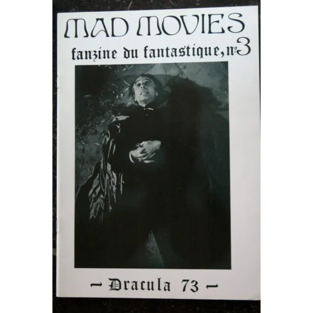 Ciné Fantastique MAD MOVIES  n°  3  1973 01 -  Fac-Similé -  Dracula 73 - Jack l