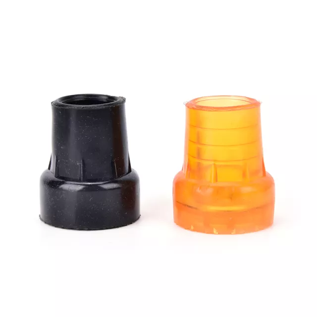 Lo último Cabezal de muletas 19 mm Juegos antideslizantes de pies de goma palo de plástico HeaSA