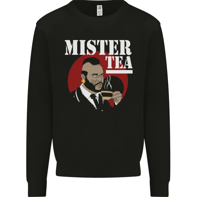 Mister Tea Funny A-Team Parody Kids Sweatshirt Jumper