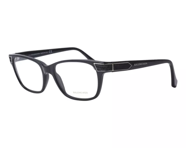 Balenciaga BA 5006 001 Black Womens Plastic Eyeglasses Frame 53-16-135 BAL5006 2