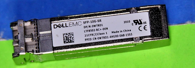 Dell 0C5RNH SFP+ Optical Transceiver - 10GBase-SR For Networking, AFBR-709SMZ-FT2