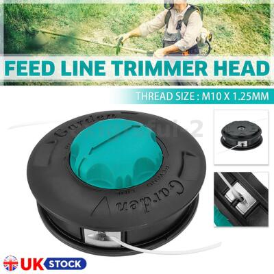 Universal Petrol Trimmer Head Strimmer Bump Feed Line Spool Brush Cutter Grass