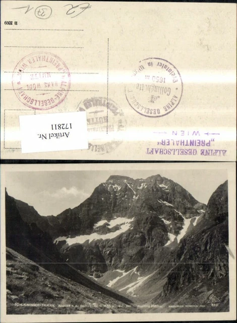 172811,Schladming Schladminger Tauern Ausblick v. d. Golling Hütte a. d. Hochgol