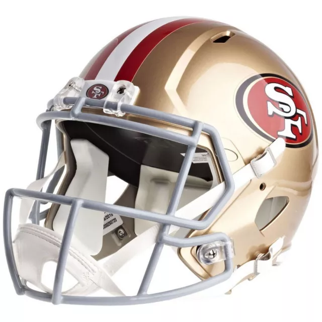 SAN FRANCISCO 49ERS Riddell Speed NFL Full Size Replica Football Helmet