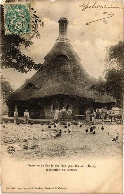 CPA Domaine de Condé-sur-Iron pres BRETEUIL - Habitation du .. (181687)