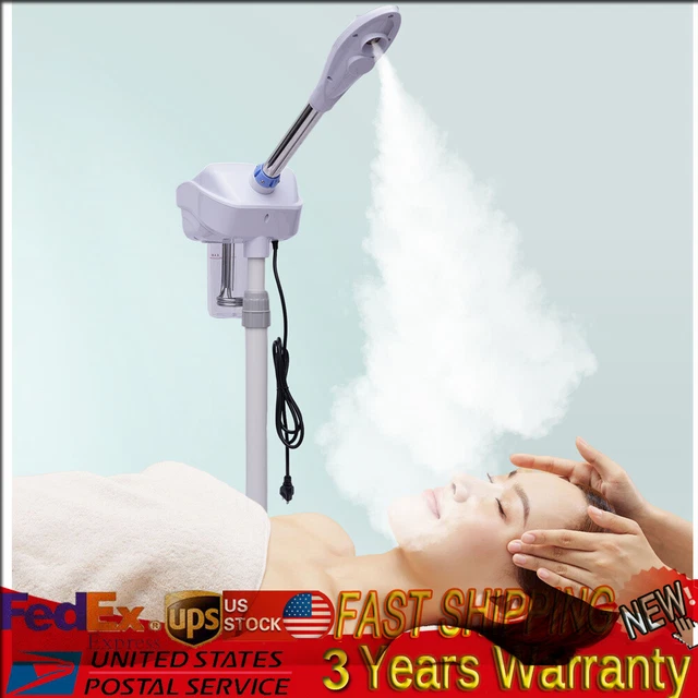 Professional Facial Steamer Hot Ozone Beauty Salon Spa Skin Care Equipment White