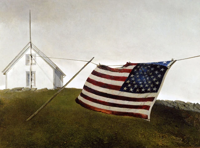 Andrew Wyeth : Battle Ensign : Archival Quality Art Print