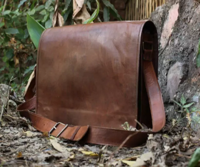 Vintage Femmes Véritable Cuir Sac à Main Épaule S Sac Sacoche Bandoulière
