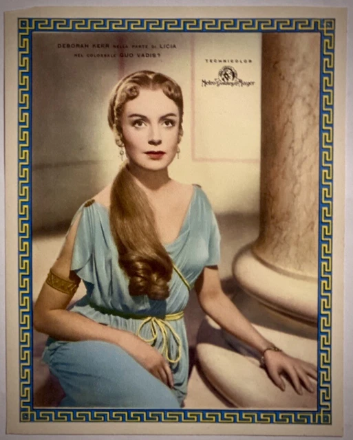 Autographe Signé Deborah Kerr - Avec Photo/image - Collection