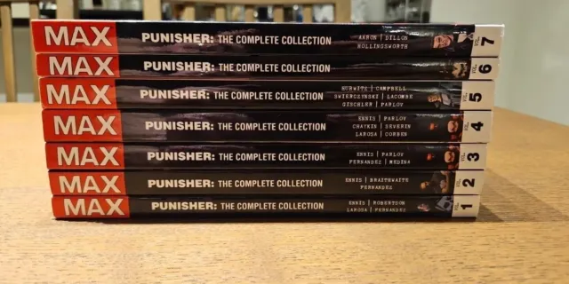 Punisher Max Complete Collection TPB Graphic Novel Full Set Vol 1-7