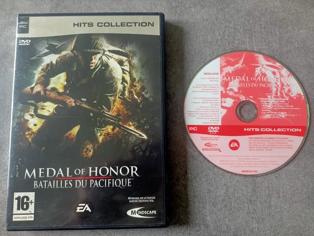 Medal Of Honor : Batailles Du Pacifique – PC/PS2/Xbox – Très Bon état – Complet