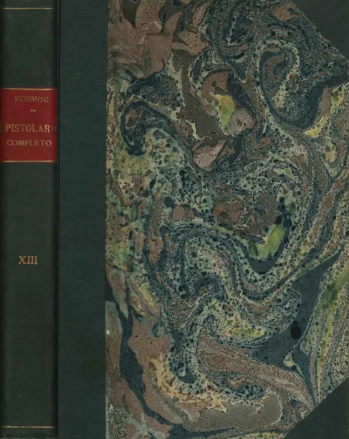 Epistolario completo, Volume XIII: appendice  - Antonio Rosmini-Serbati [1894]