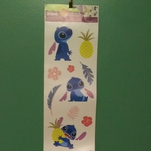 DISNEY LILO & STITCH Sheet of 10 4” Vinyl Wall Decals £4.28 PicClick UK