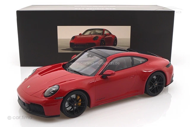 Minichamps Porsche 911 (992) GT3 Rot 2021 Händlerbox 1/43 WAP0201510M006