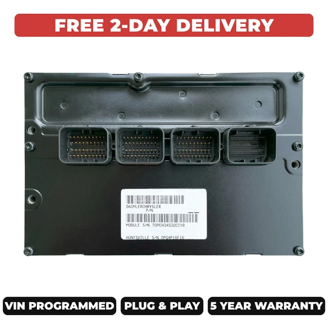 2008 Chevy Silverado/GMC Sierra ECM Engine Computer 12612384 - E38, Programmed To Your VIN