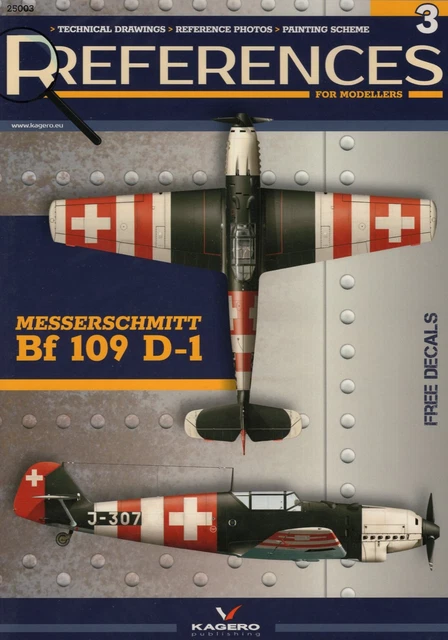 MESSERSCHMITT BF 109 D-1 - Références Kagero n° 3 EUR 12,94 - PicClick FR