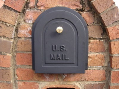 8" Brick Mailbox Door - Cast Aluminum Replacement Doors By Better Box Mailboxes