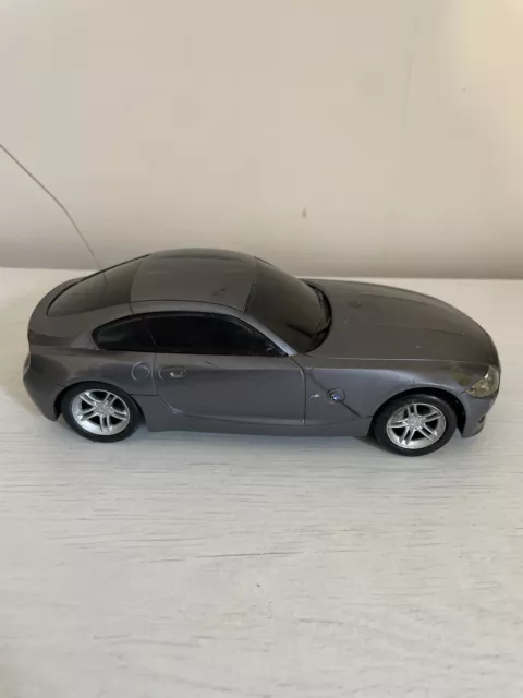 BMW Z4 m Coupe E85 Grey Vintage Rc Car Display Model Toy 1/18